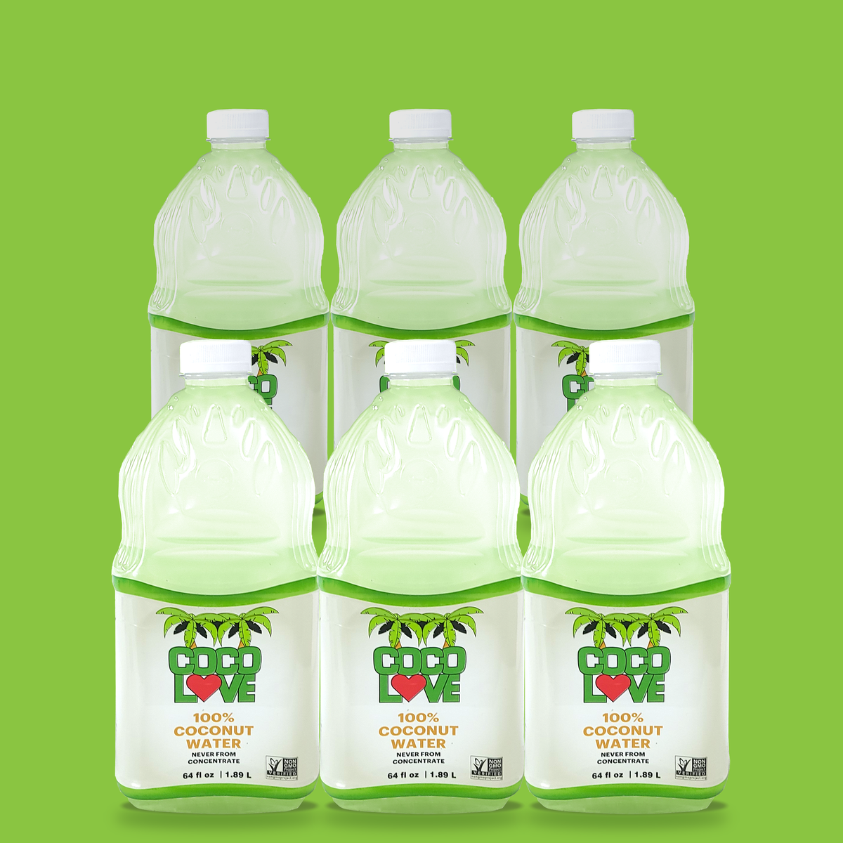 6pk 64oz CocoLove Jugs – CocoTaps
